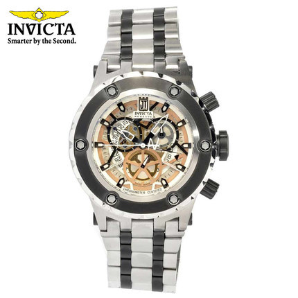 INVICTA高端商务石英手表男士防水蓝宝石不锈钢表带海外正品 INVICTA高端商务石英手表男士防水蓝宝石不锈钢表带海外正品