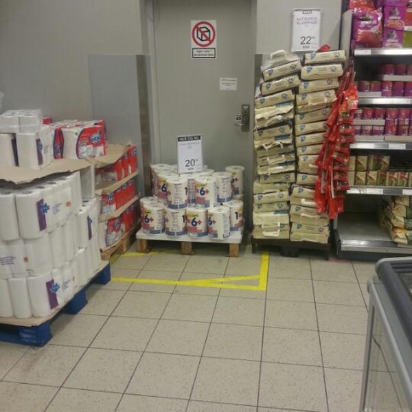 Photo taken at Fakta by Jørgen Ploug H. on 9/20/2012