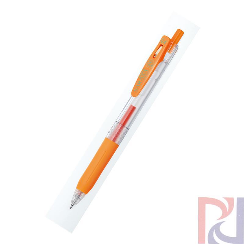 日本原装 斑马Zebra SARASA CLIP多彩中性笔JJS15/0.4mm 橙色(橙色) 日本原装 斑马Zebra SARASA CLIP多彩中性笔JJS15/0.4mm 橙色(橙色)