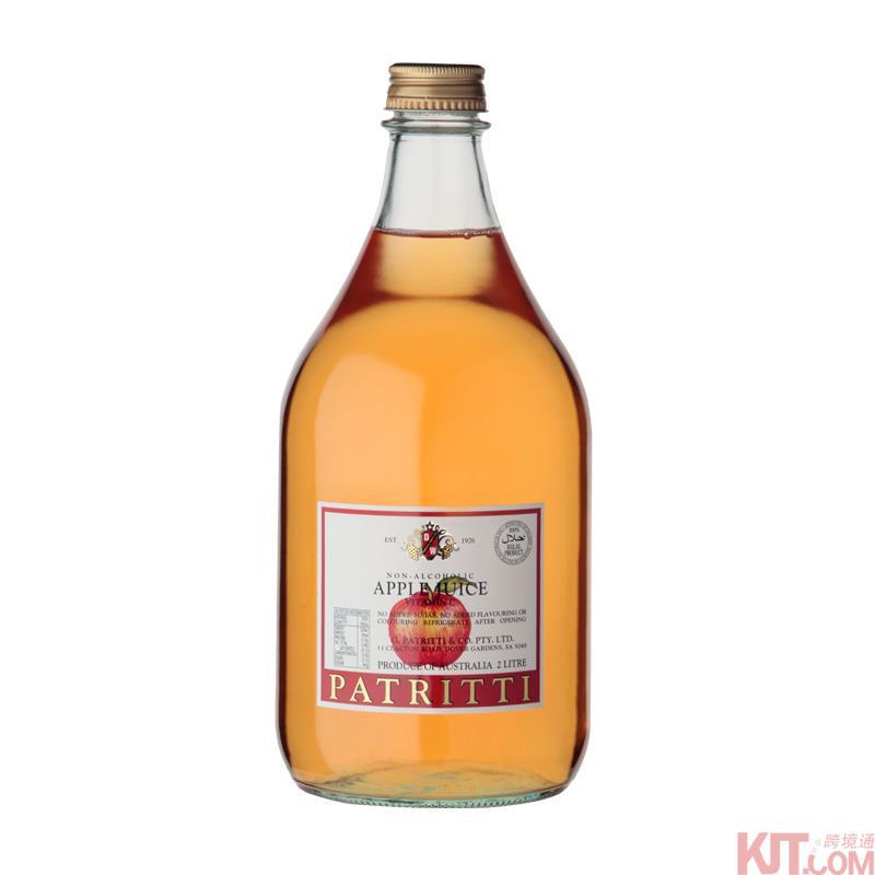 Patritti 苹果汁 2升装
