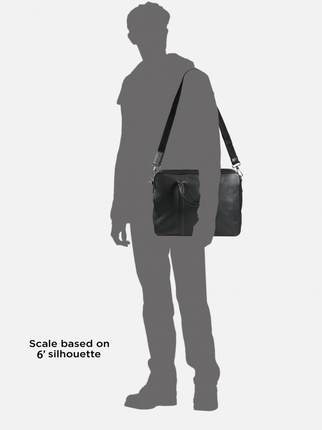 美国直邮Bally/巴利 SAKB93 男士商务皮革手提单肩包包邮