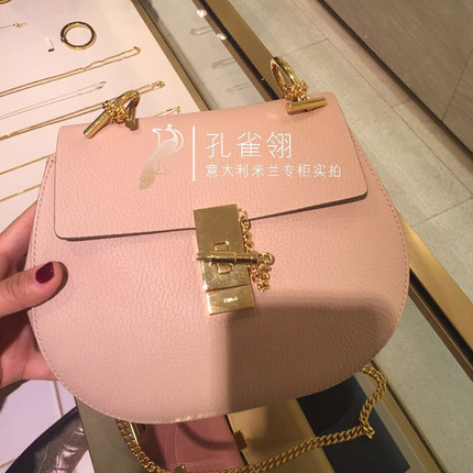 Chloe/蔻依chloe女包16春款纯色口盖单肩包 经典款小猪包 Chloe/蔻依chloe女包16春款纯色口盖单肩包 经典款小猪包