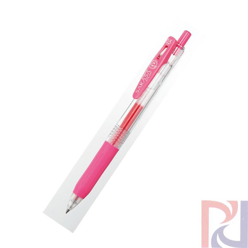 日本原装 斑马Zebra SARASA CLIP多彩中性笔JJ15/0.5mm 粉色(粉色)
