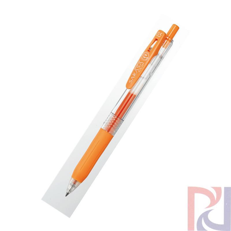 日本原装 斑马Zebra SARASA CLIP多彩中性笔JJ15/0.5mm 橙色(橙色)