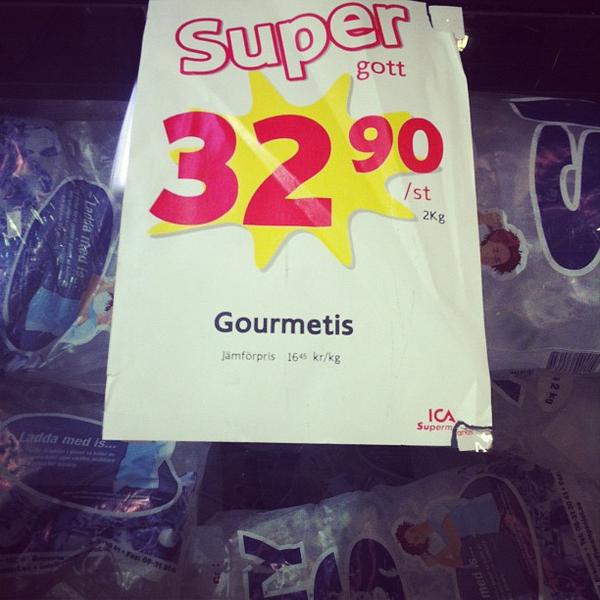 Photo taken at ICA Supermarket Kungsholmstorg by Hanna K. on 9/10/2012