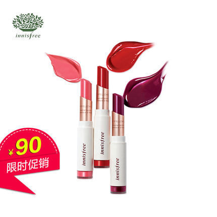 innisfree/悦诗风吟天然保湿滋润口红3.5g保湿唇膏韩国正品春游