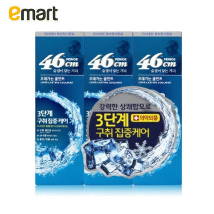 EMART易买得 韩国进口LG生活健康perioe牙膏100克*3 抗敏护理去渍