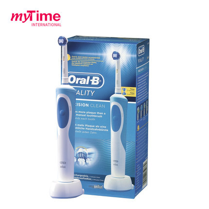 Braun/博朗德国进口博朗欧乐Oral-B成人电动牙刷旋转刷头感应充电