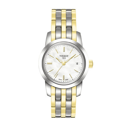 【香港直邮】天梭Tissot梦幻石英商务女表T033.210.22.111.00