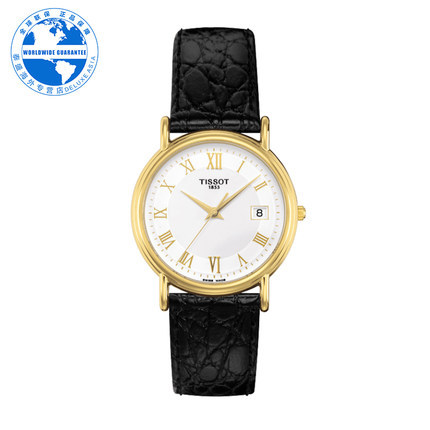 Tissot/天梭 瑞士正品时尚女士 休闲石英腕表T71.3.129.13