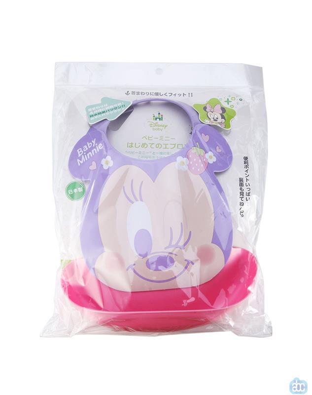 锦化成 宝宝围兜 米妮图案 婴儿围嘴 宝宝围嘴 日本进口