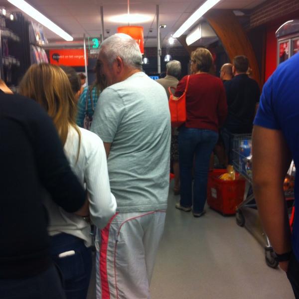 Photo taken at Proxy Delhaize by Amina K. on 9/14/2014