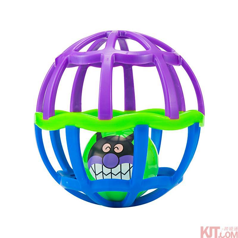 日本进口婴儿玩具球-Agatsuma 面包超人 婴儿玩具球 蓝莓