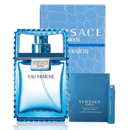 Versace/范思哲 云淡风清风轻绅情男士淡香水持久正品30/50/100ml