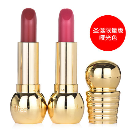 Dior迪奥真彩高级定制金管唇膏口红圣诞金管限量版750#770#仅20支