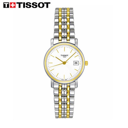 Tissot/天梭 CLASSIC系列女士手表间金石英表T52.2.281.31