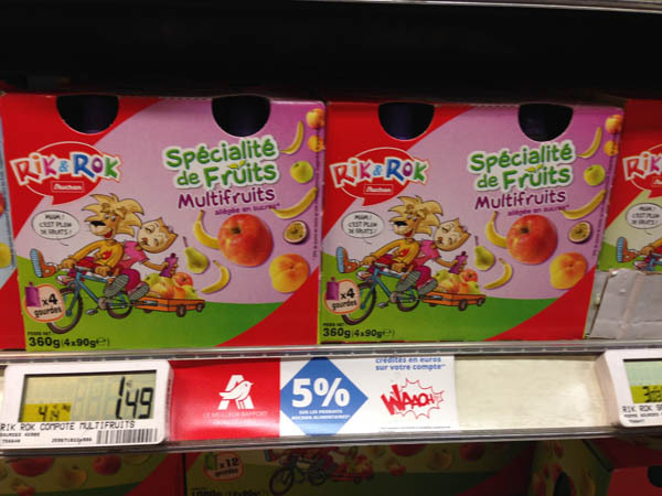 儿童复合水果泥