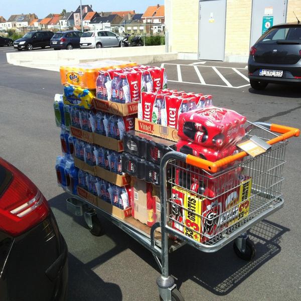 Photo taken at Colruyt by V Khoa G. on 8/2/2013