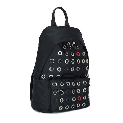 正品 MCQ麦昆16年男士时尚幻彩铆钉双肩包 401467