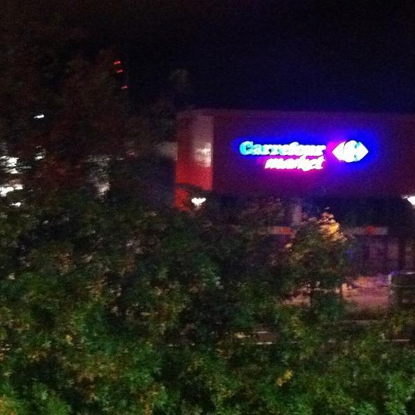 Photo taken at Carrefour by Milya on 10/12/2012