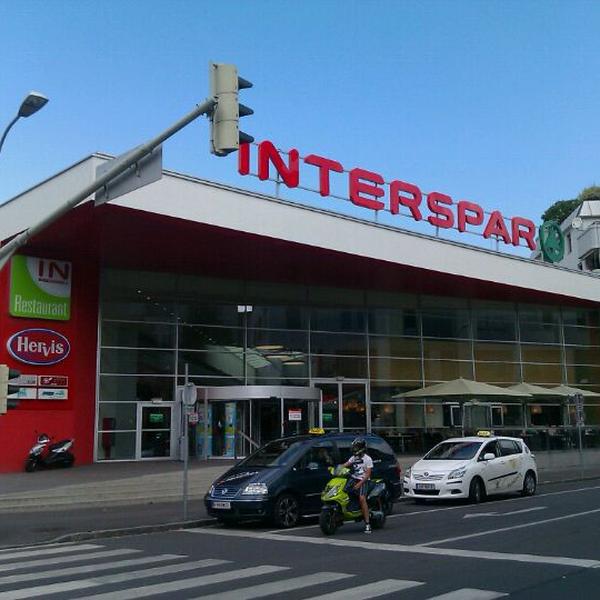 Photo taken at INTERSPAR by Karli P. on 7/12/2011-奥地利克恩顿州菲拉赫 Photo taken at INTERSPAR by Karli P. on 7/12/2011