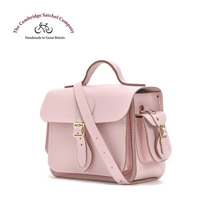 【新品】CambridgeSatchel英国剑桥包traveller系列玫瑰粉斜挎包