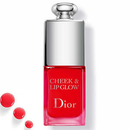 Dior/迪奥粉红蔷薇唇颊露10ml 两用液体腮红 唇彩唇膏 持色保湿