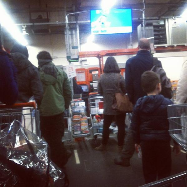 Photo taken at Colruyt by Frederik H. on 2/23/2013