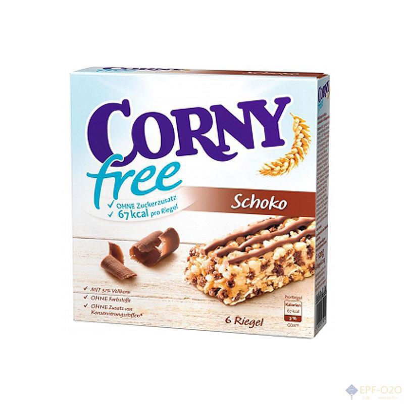 康尼Corny 自由系列巧克力麦片饼干6块120g 康尼Corny 自由系列巧克力麦片饼干6块120g