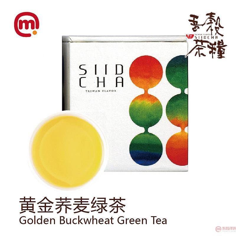 中国台湾 SIIDCHA-吾谷茶粮谷茶饮品系列(黄金荞麦绿茶)-12入/盒