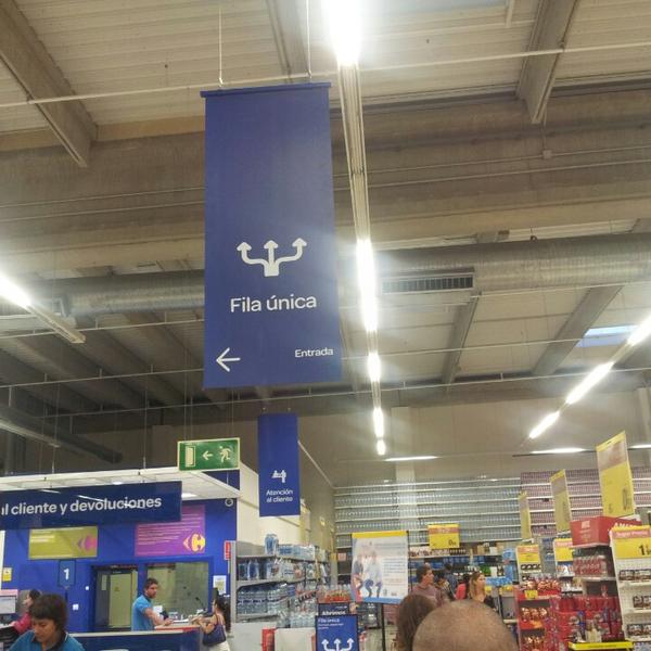 Photo taken at Carrefour by Sergio G. on 8/6/2014