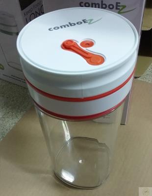 康博益 COMBOEZ 1L 真空密封罐 红色 22.5*10*10