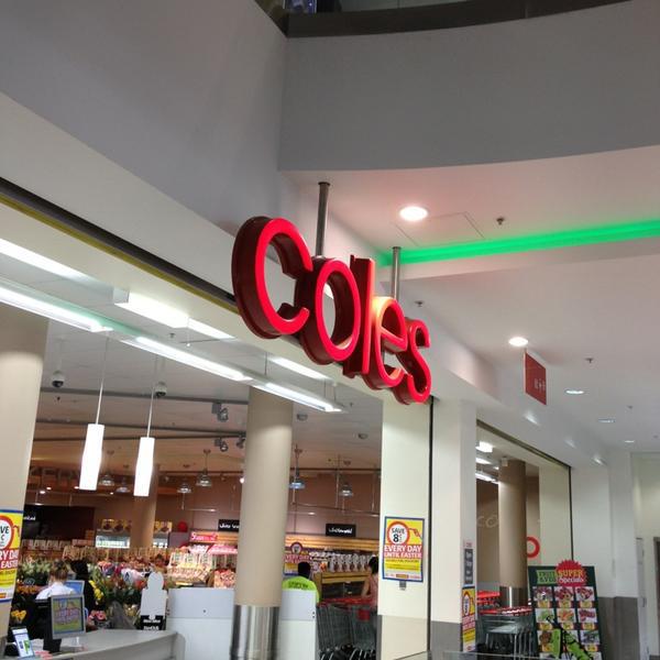 Photo taken at Coles by Paul G. on 3/15/2013