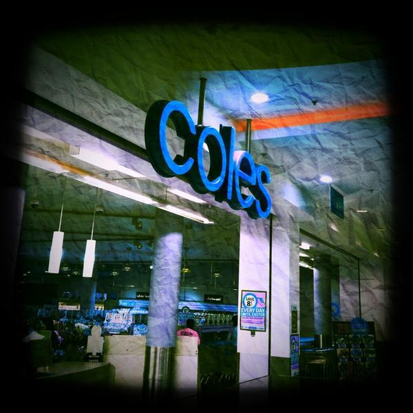 Photo taken at Coles by Paul G. on 3/22/2013