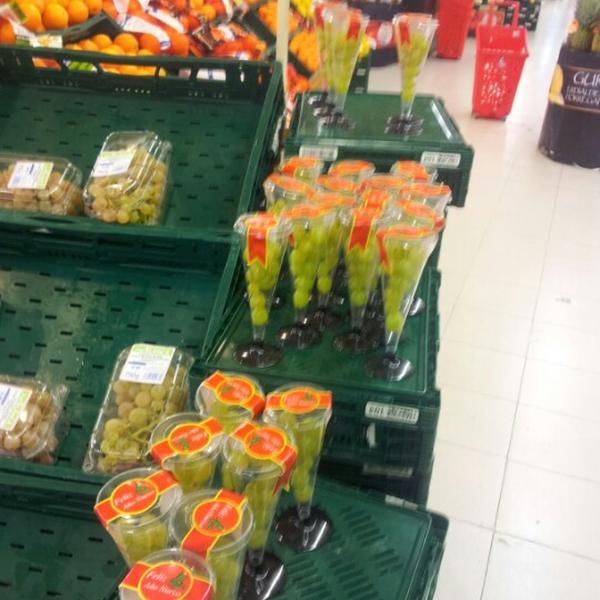 Photo taken at Eroski by Borja on 12/31/2012