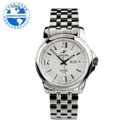 ENICAR/英纳格 正品男士手表 经典复古自动机械腕表168-51-326aA
