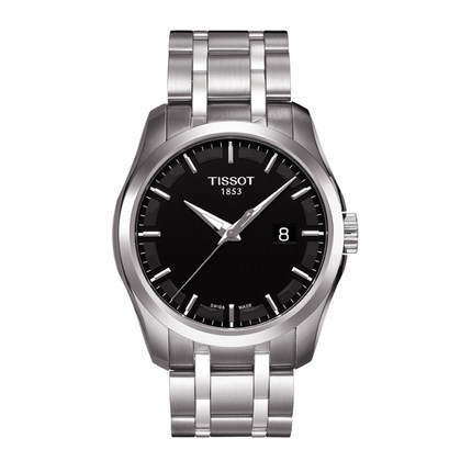 全球联保天梭Tissot-库图系列 男表T035.410.11.051.00 石英手表