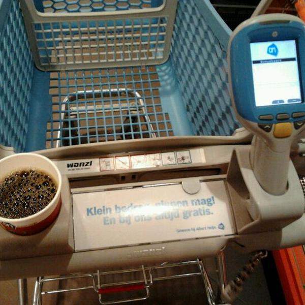 Photo taken at Albert Heijn by Pim V. on 5/19/2012