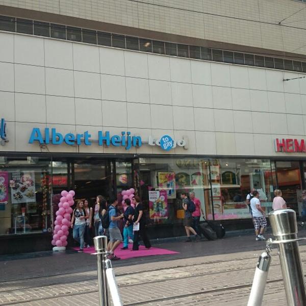 Photo taken at Albert Heijn by Carolina G. on 8/2/2014