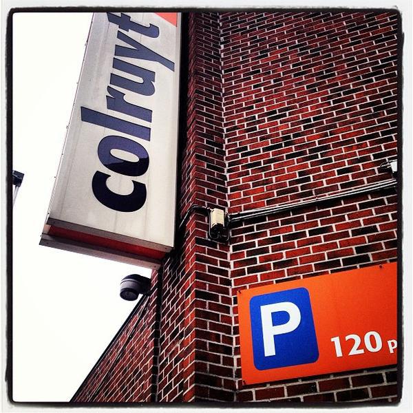 Photo taken at Colruyt by Willy C. on 3/7/2013