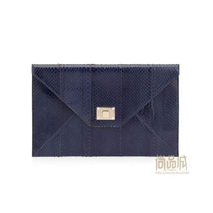 正品直邮jimmy choo周仰杰2016新款女包时尚真皮手拿包ROSETTAGEL