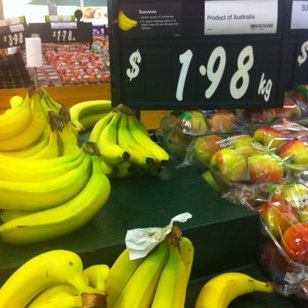 Photo taken at Woolworths by tsvnq on 1/7/2013