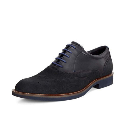 爱步ECCO 男鞋正装皮鞋系带商务2016新款香港现货630194