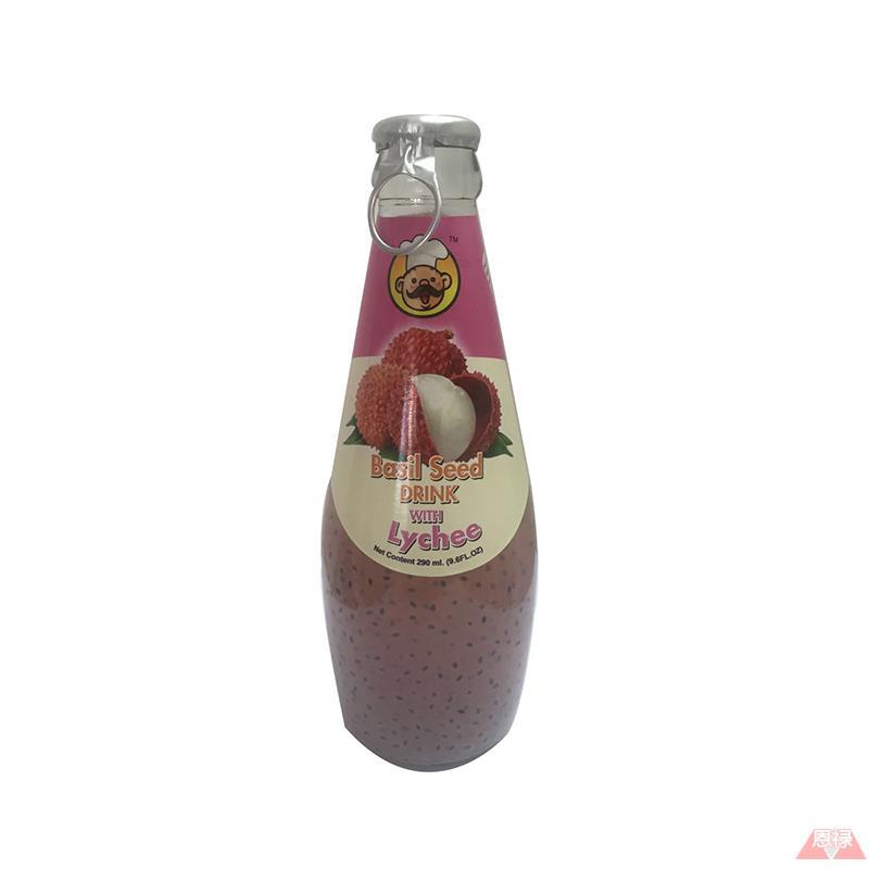 泰国进口罗勒口味饮料-香港名厨KITCHENER BRAND罗勒子饮料荔枝味290ml 泰国进口罗勒口味饮料-香港名厨KITCHENER BRAND罗勒子饮料荔枝味290ml