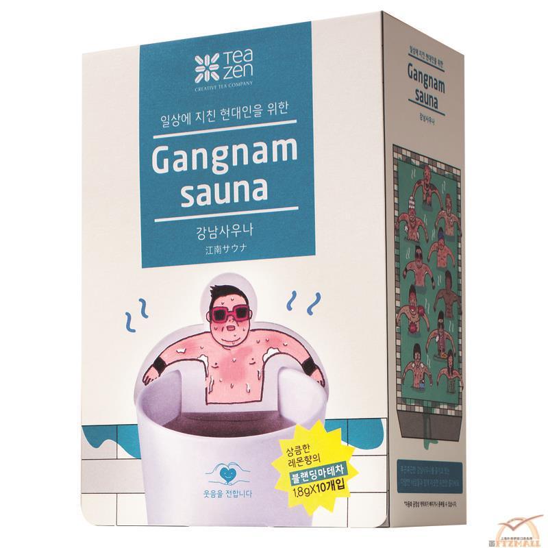 韩国进口柠檬马黛茶-Teazen 江南桑拿 柠檬马黛茶 可爱卡通茶包 18克/蓝色 韩国进口柠檬马黛茶-Teazen 江南桑拿 柠檬马黛茶 可爱卡通茶包 18克/蓝色