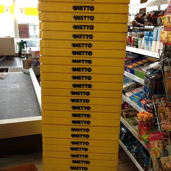 Photo taken at Netto by Anders V. on 4/14/2013
