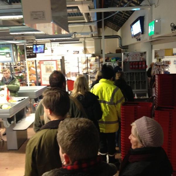 Photo taken at ICA Malmborgs Tuna by Joakim N. on 12/19/2012