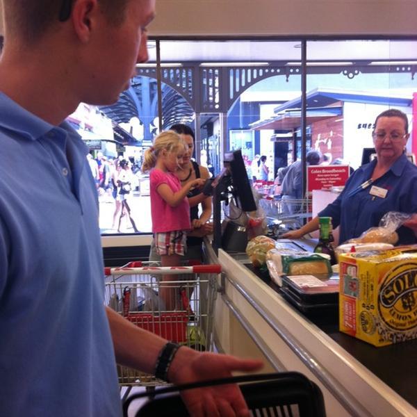 Photo taken at Coles by Matt E. on 1/9/2012