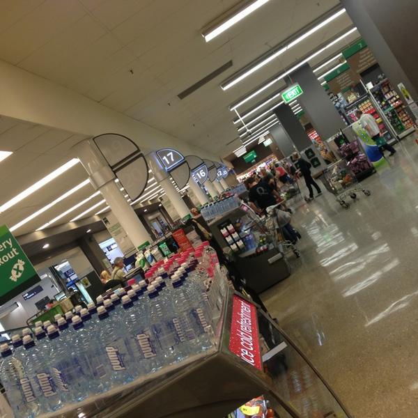Photo taken at Woolworths by Wayne F. on 4/13/2013