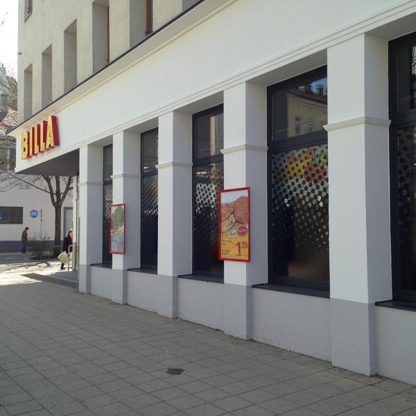 Photo taken at Billa by David S. on 4/15/2013